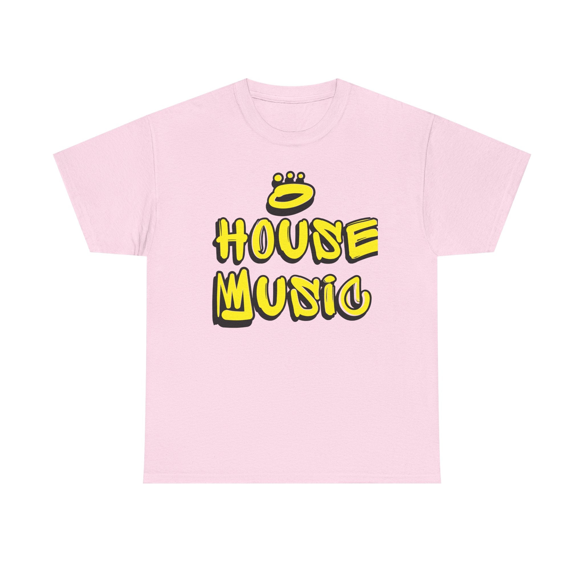 House Music Tee — Neon Graffiti DJ Shirt