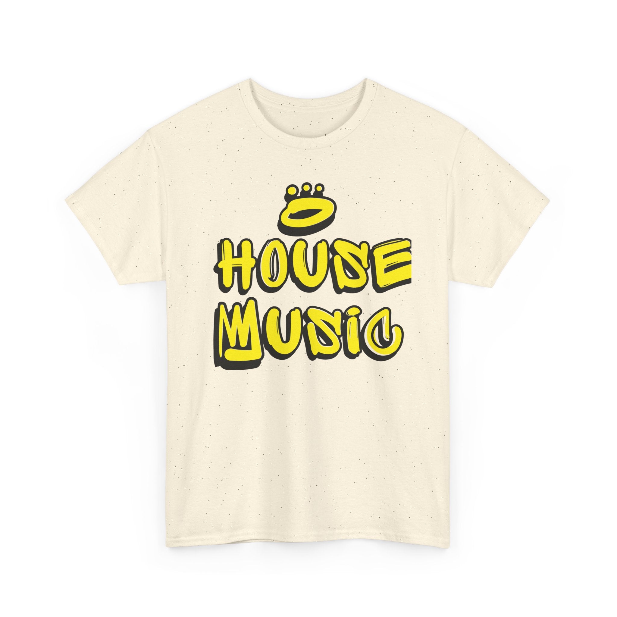 House Music Tee — Neon Graffiti DJ Shirt