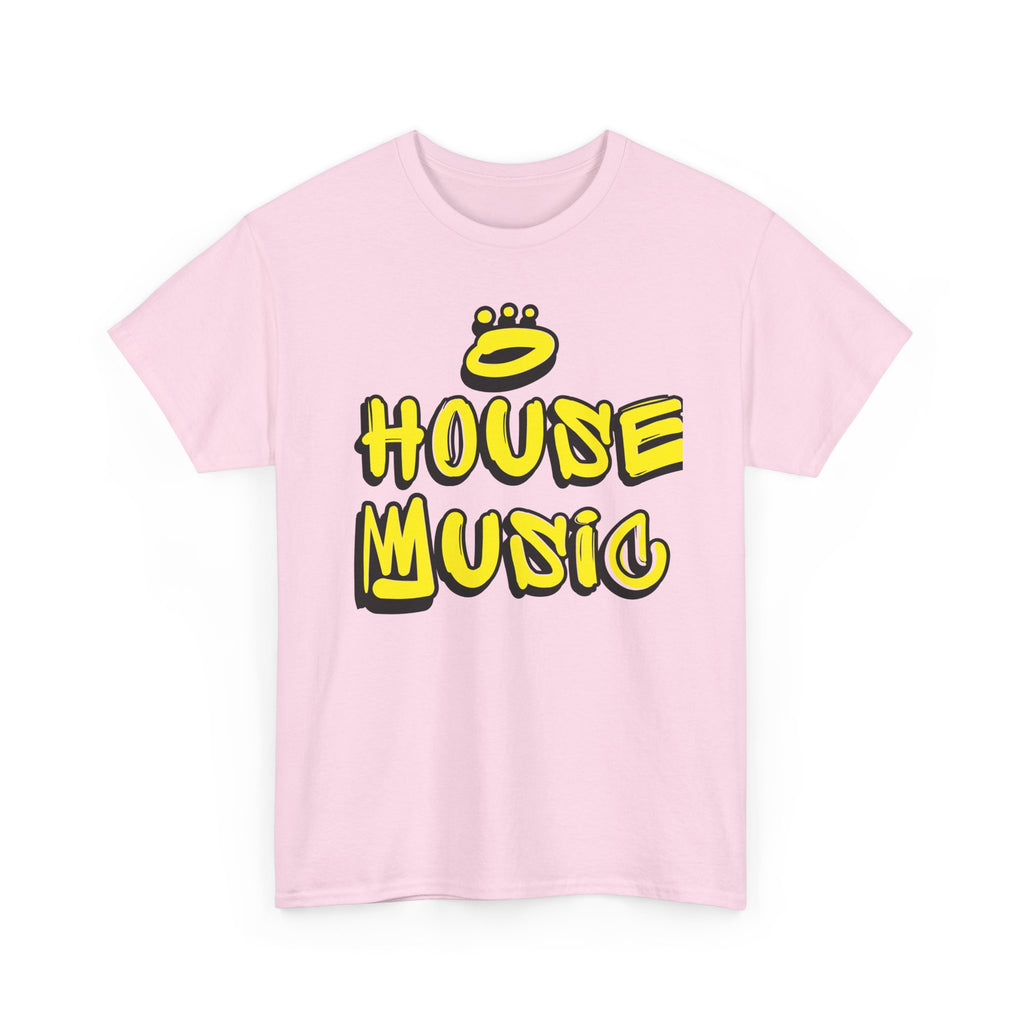 House Music Tee — Neon Graffiti DJ Shirt