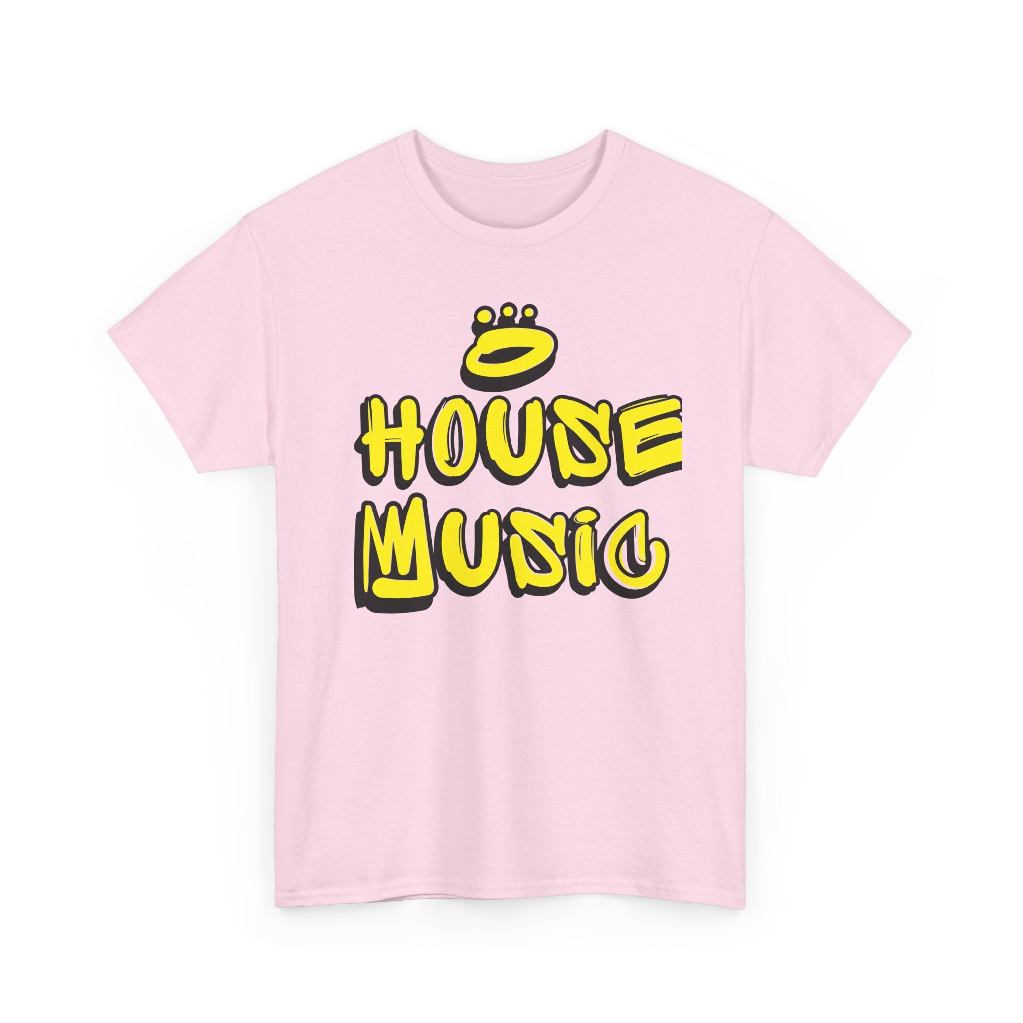 House Music Tee — Neon Graffiti DJ Shirt