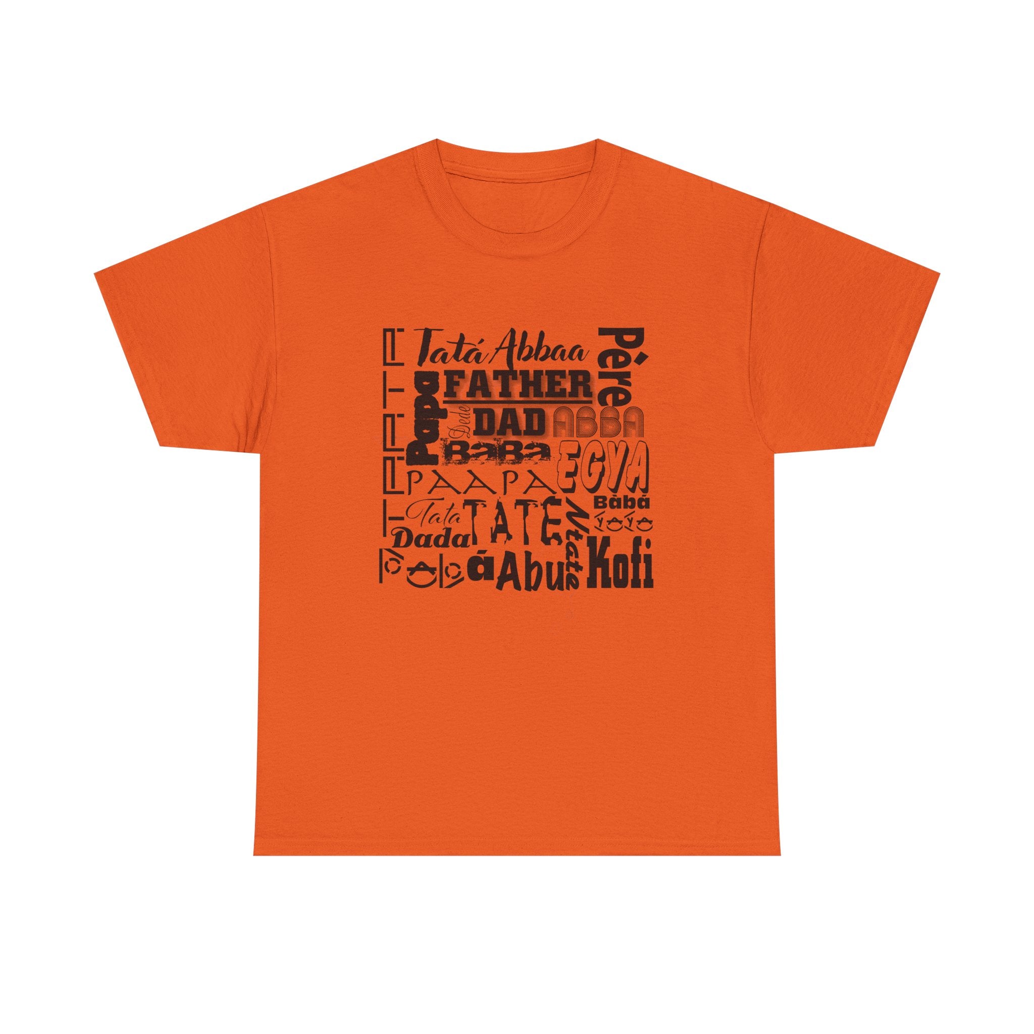 Father 'Dad' in Multiple Languages Tee