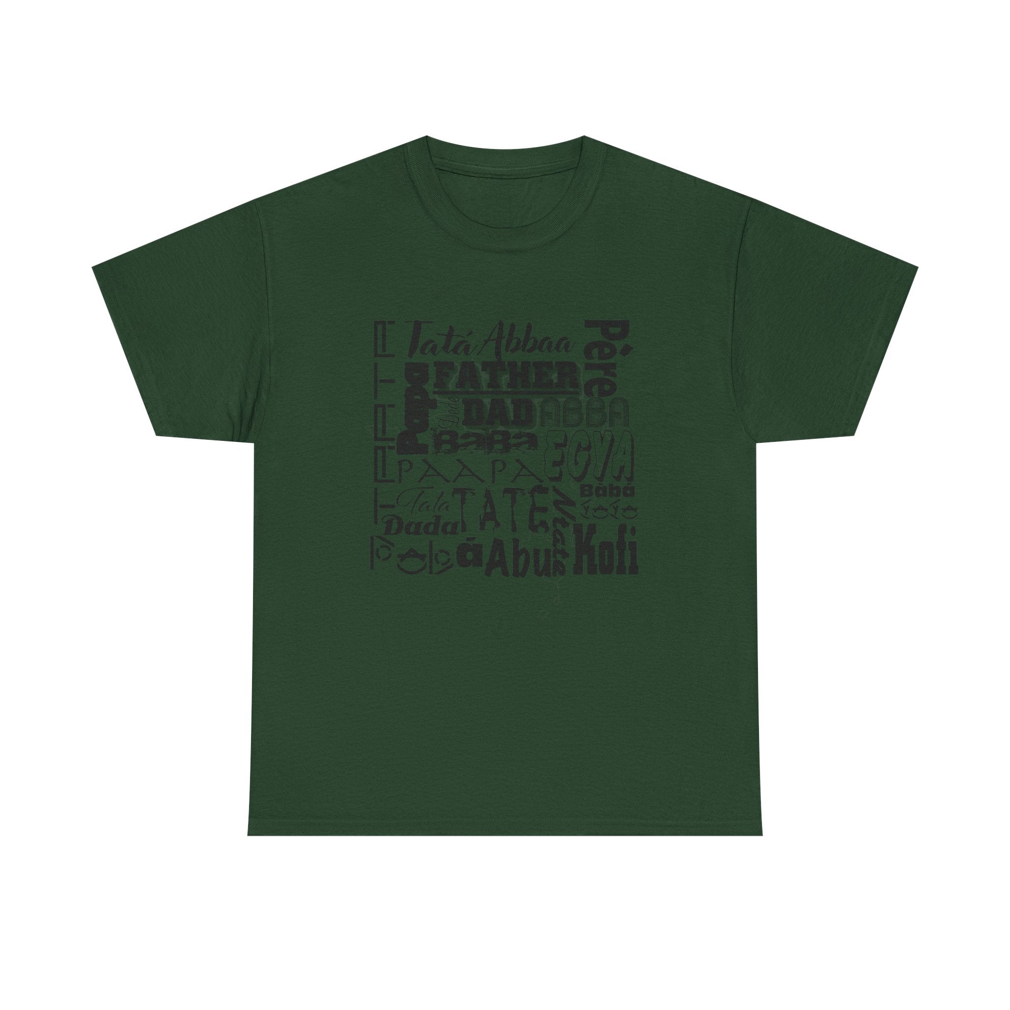 Father 'Dad' in Multiple Languages Tee