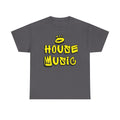 House Music Tee — Neon Graffiti DJ Shirt