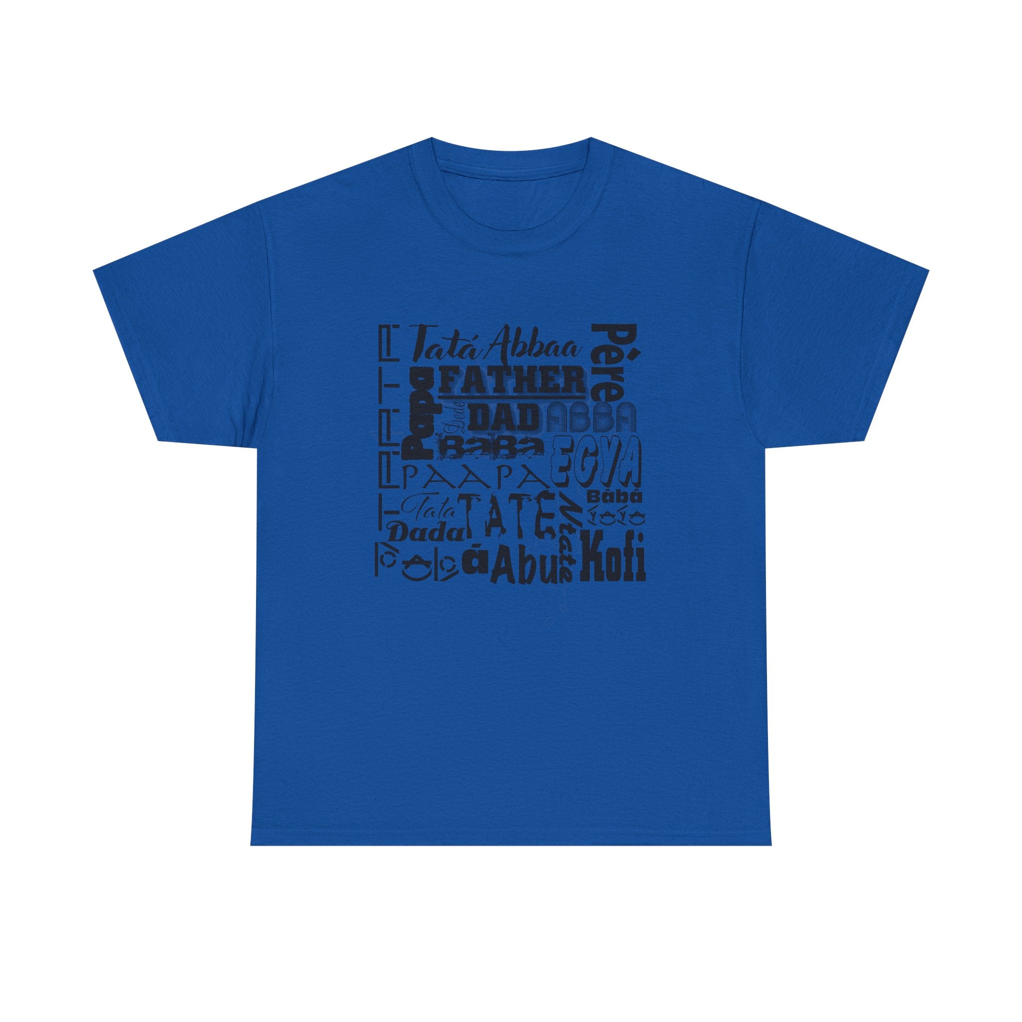 Father 'Dad' in Multiple Languages Tee