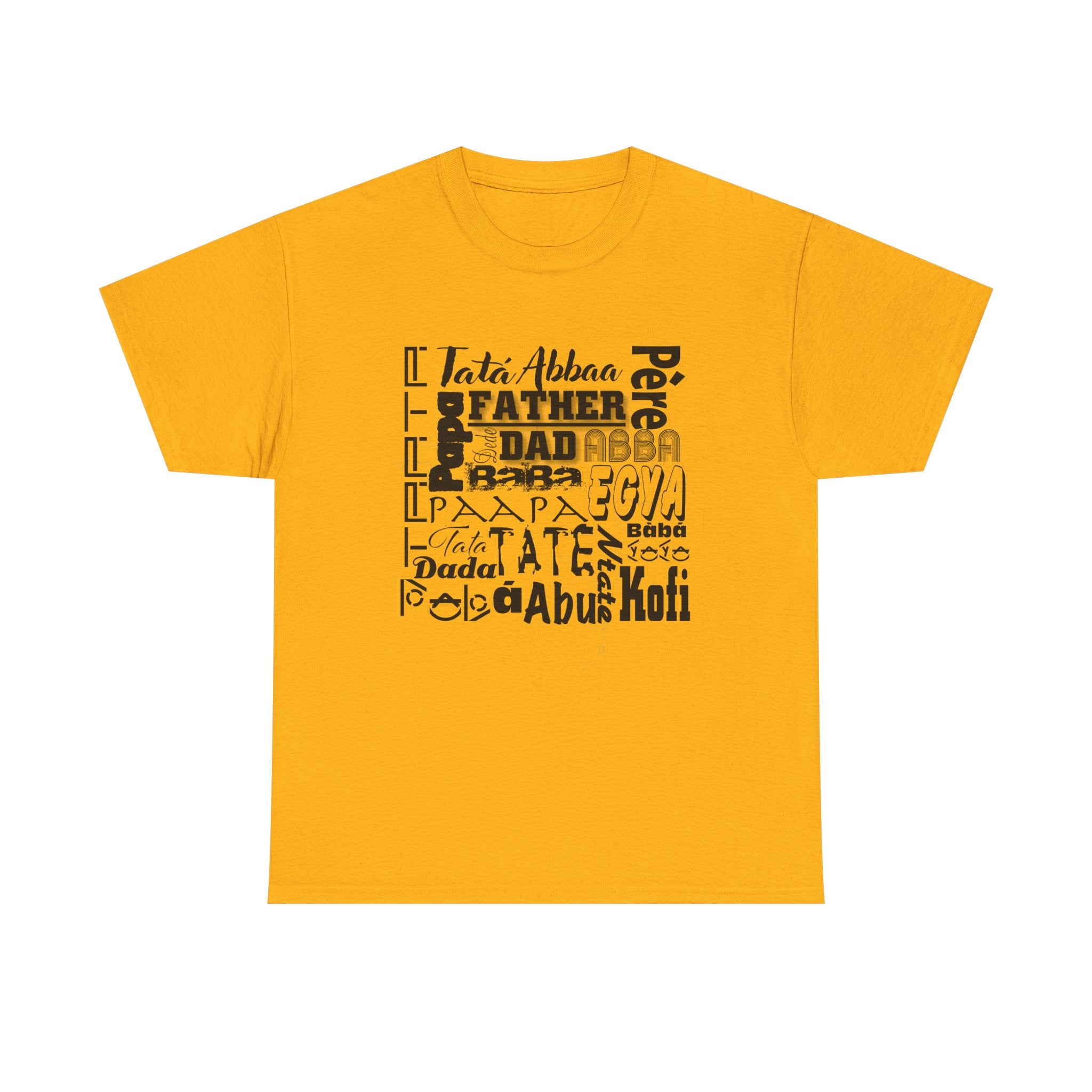 Father 'Dad' in Multiple Languages Tee
