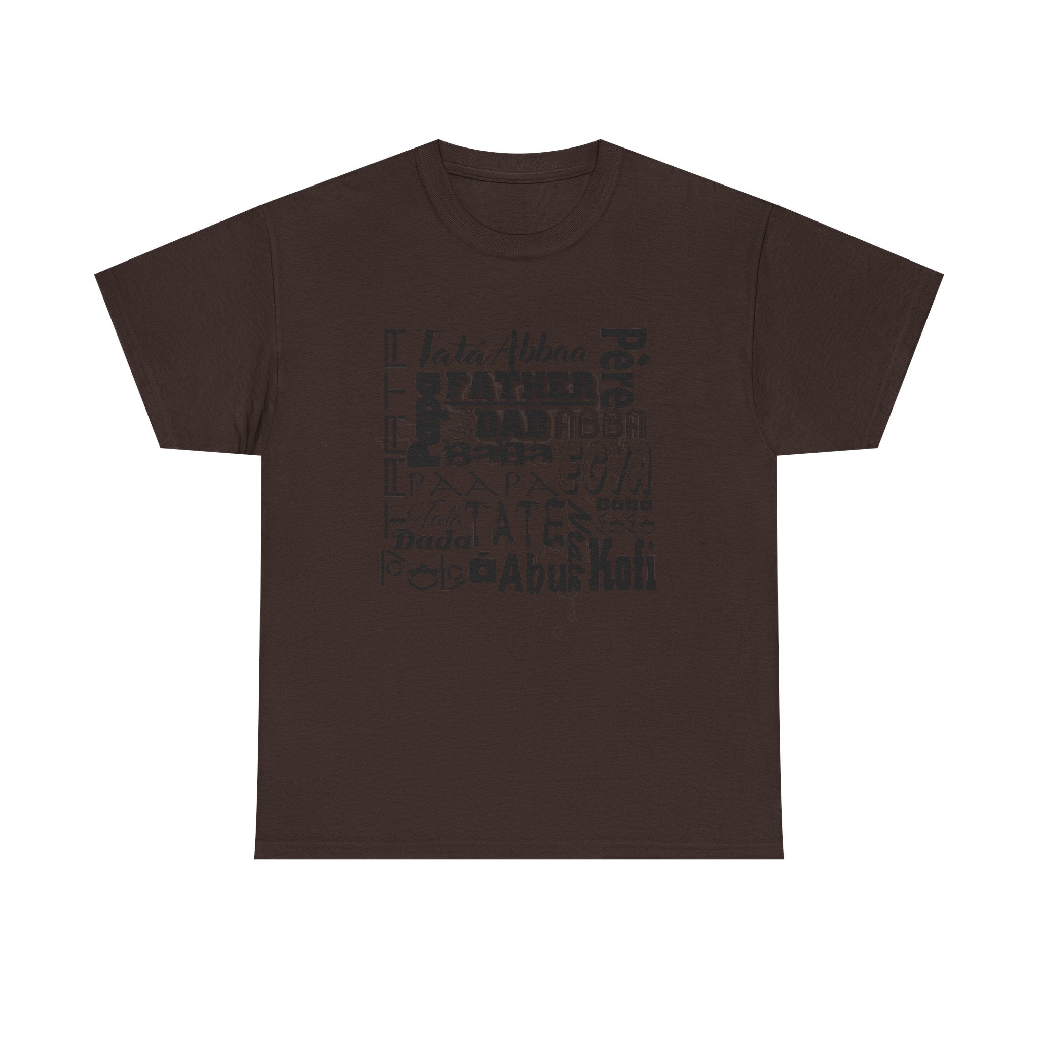 Father 'Dad' in Multiple Languages Tee