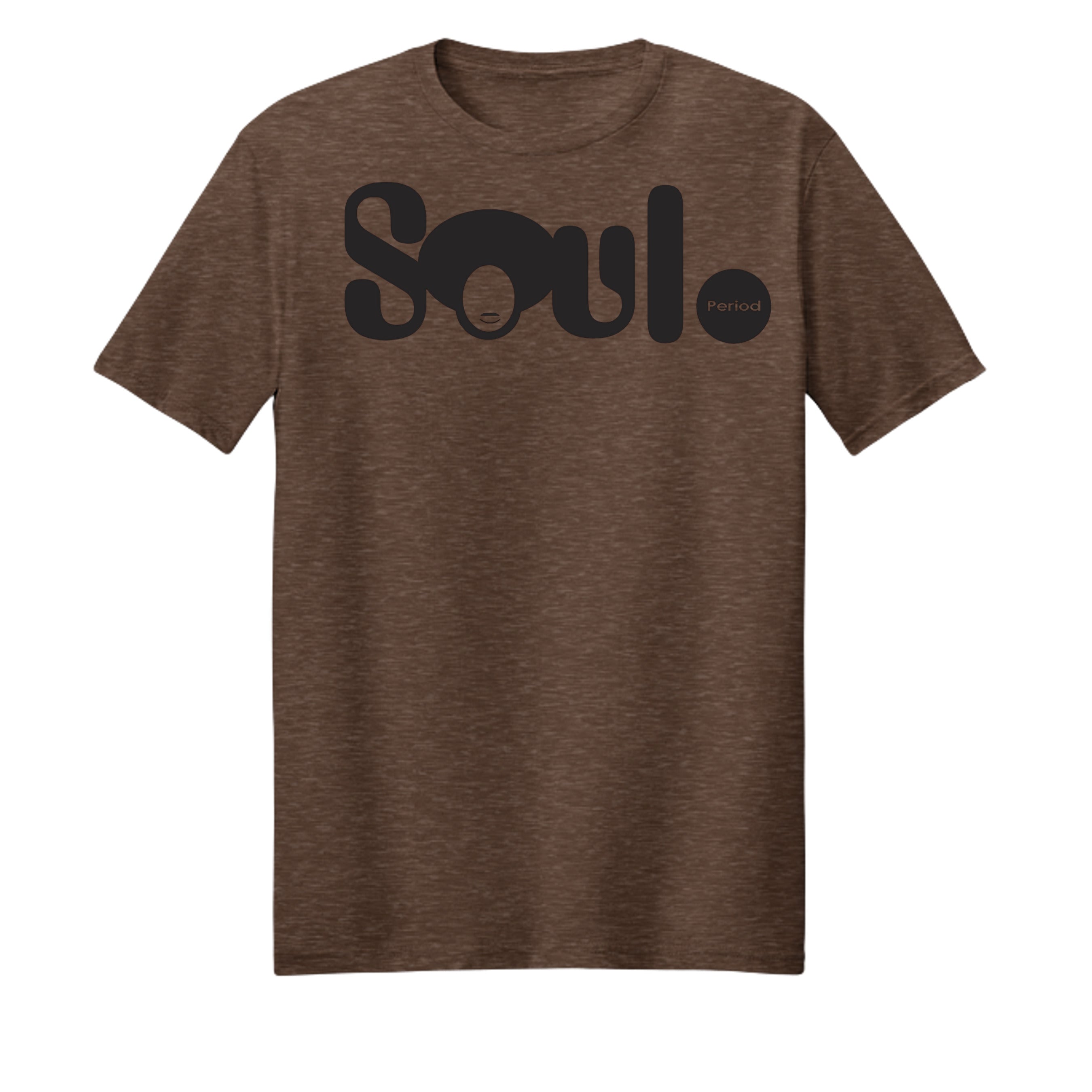 Heather Dark Chocolate Brown - PC54 - FRONT
