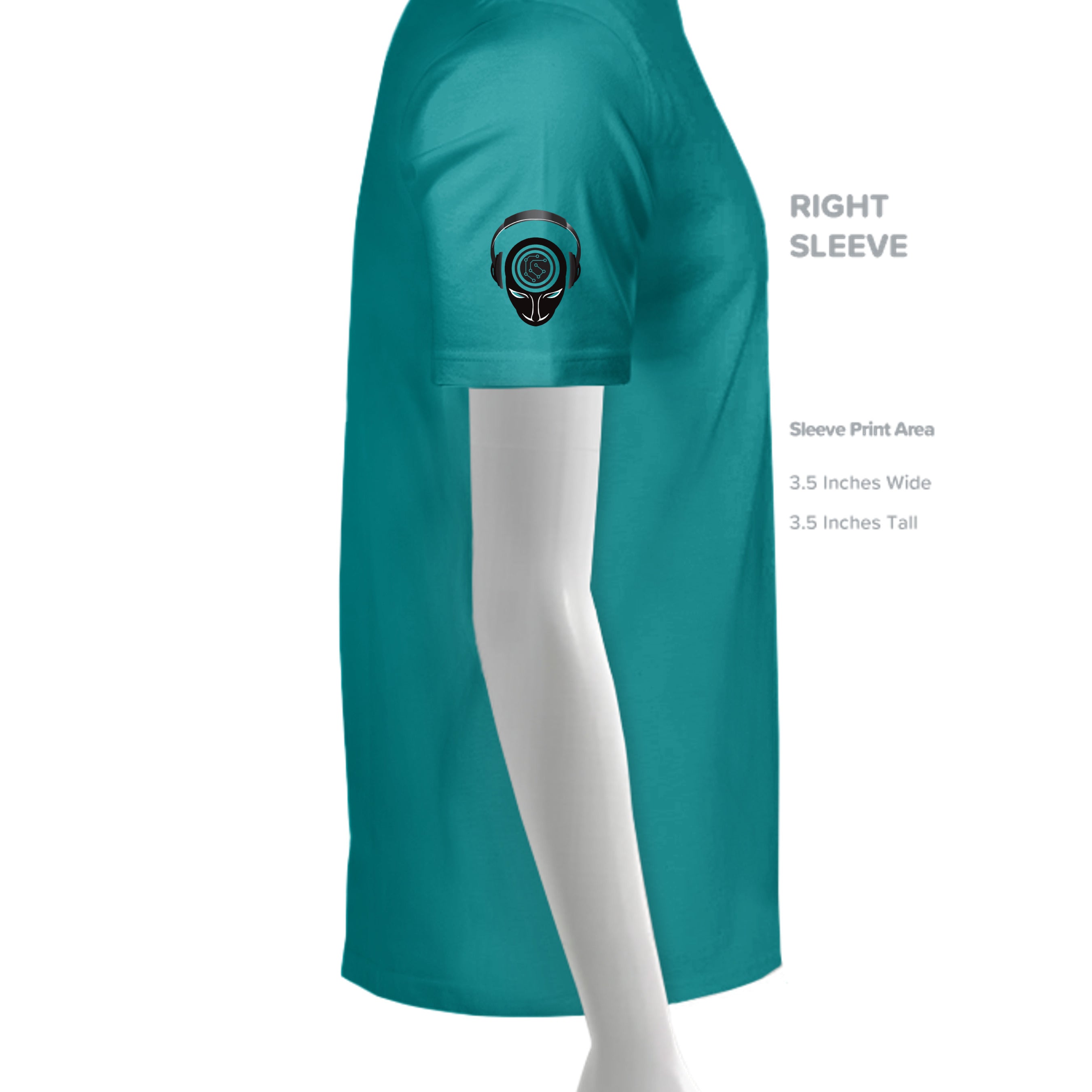 Clear Teal - TT11 - SLEEVE_RIGHT