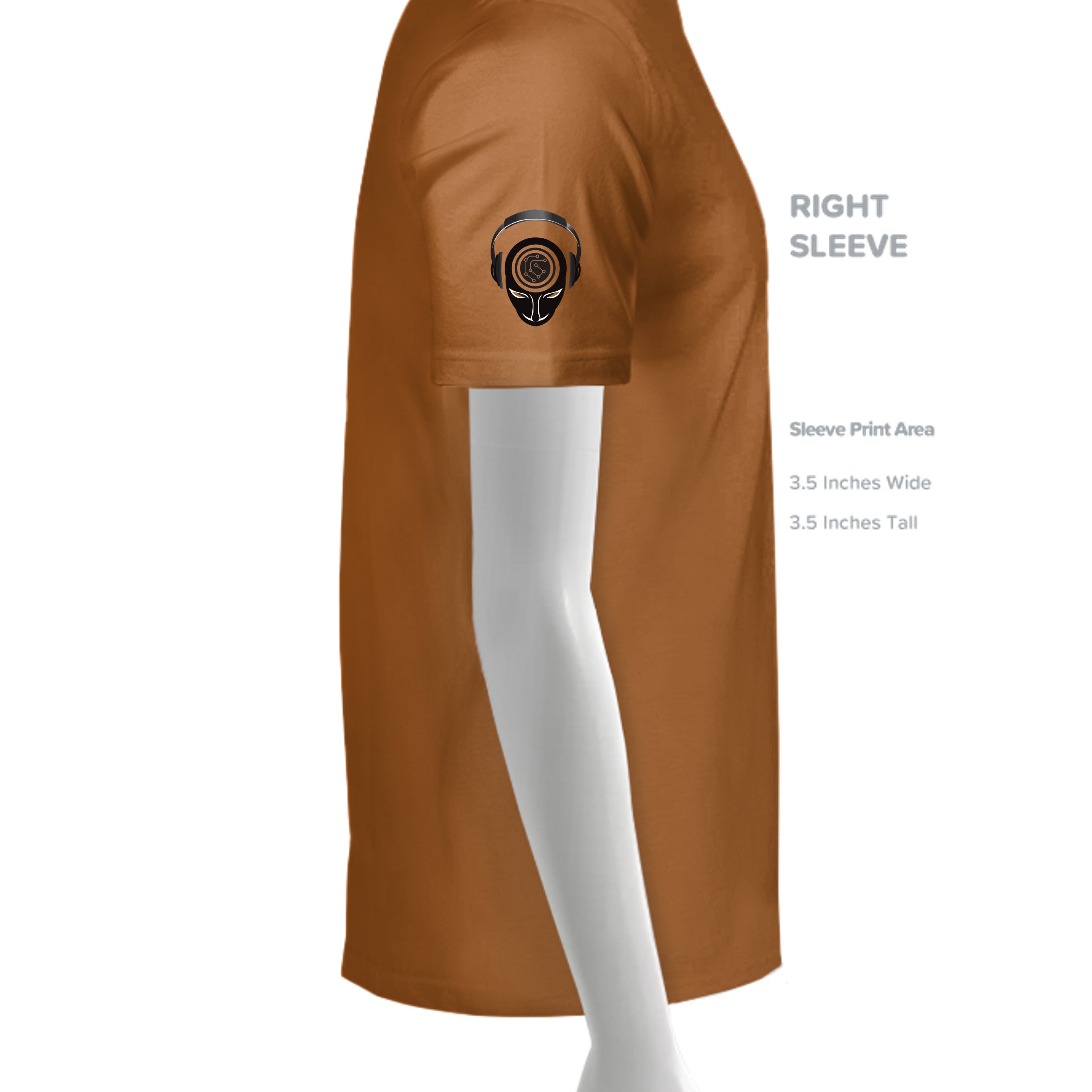 SPRT BRNT ORANGE - TT11 - SLEEVE_RIGHT