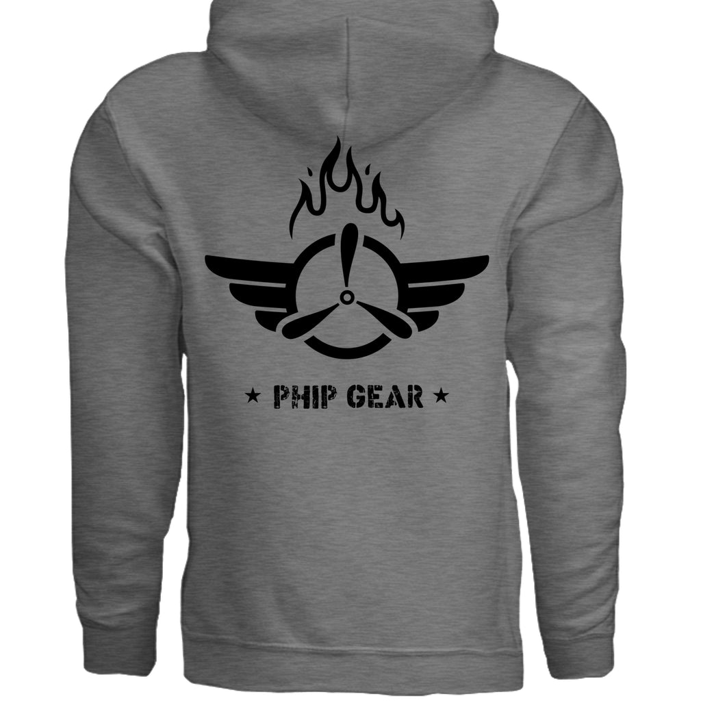 GRAPHITE HEATHER - G185 - BACK
